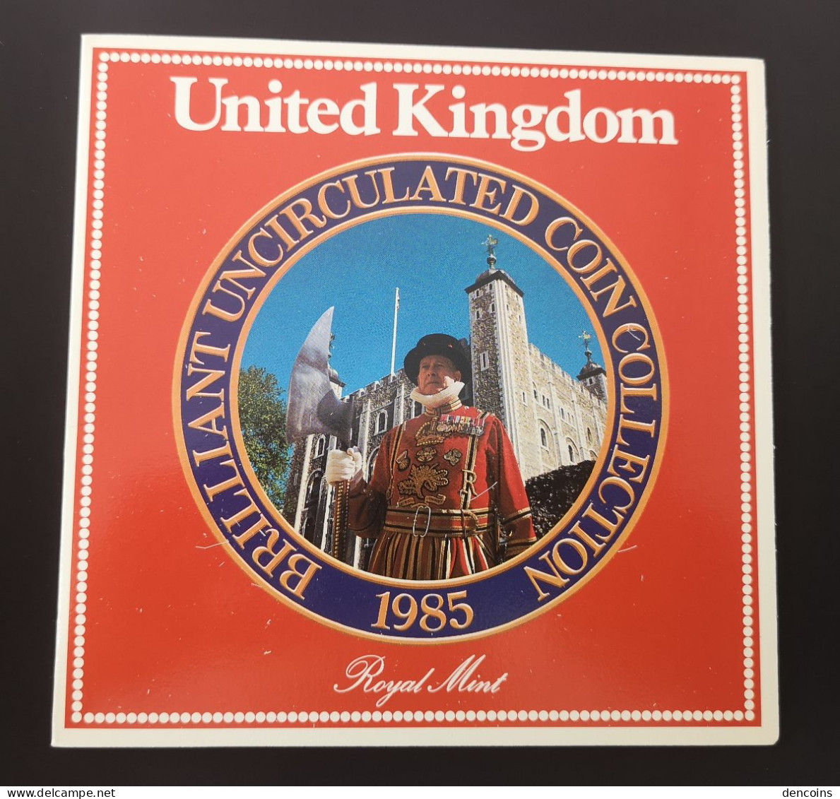 UNITED KINGDOM 1985 GREAT BRITAIN BU SET – ORIGINAL - GRAN BRETAÑA GB - Nieuwe Sets & Proefsets