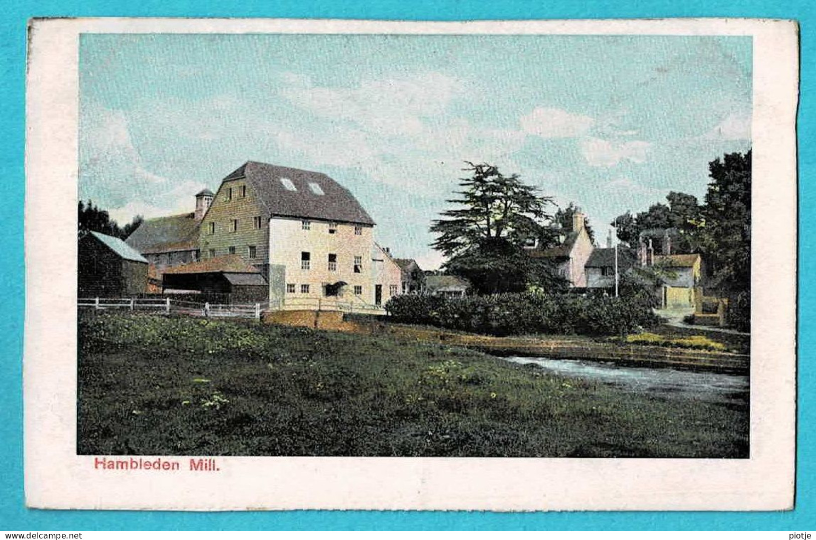 * Hambleden Mill - Wycombe - Buckinghamshire (United Kingdom - England) * Couleur, Colour, Moulin, Canal, Quai - Buckinghamshire