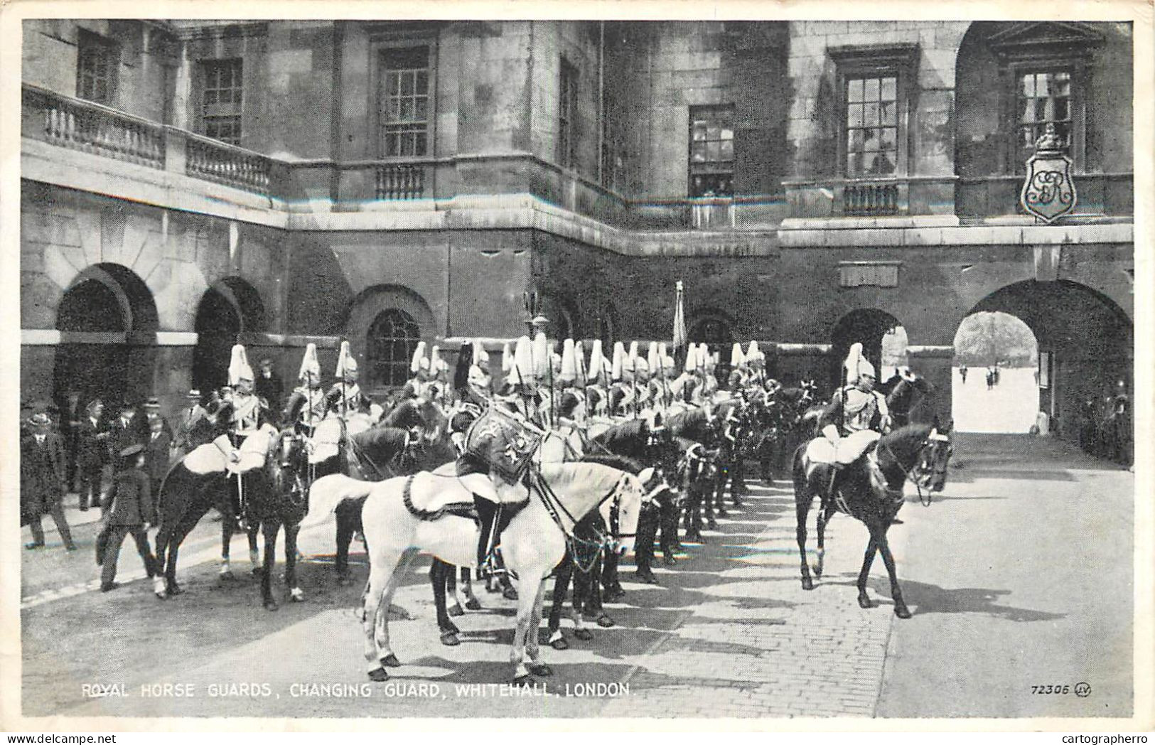 United Kingdom England London Whitehall Changing Guards - Whitehall