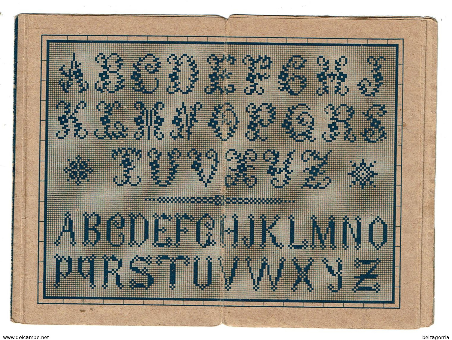 SAJOU Album N° 55  - Dépiant De 3 Planches  - Modèles Alphabet - 1889  VOIR SCANS - Stickarbeiten