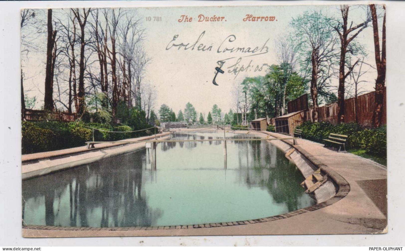 UK - ENGLAND - LONDON-HARROW, The Duker, 1905 - Middlesex