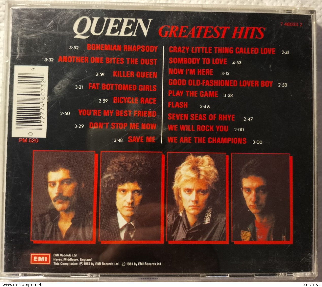 Queen - Greatest Hits. - Autres - Musique Anglaise