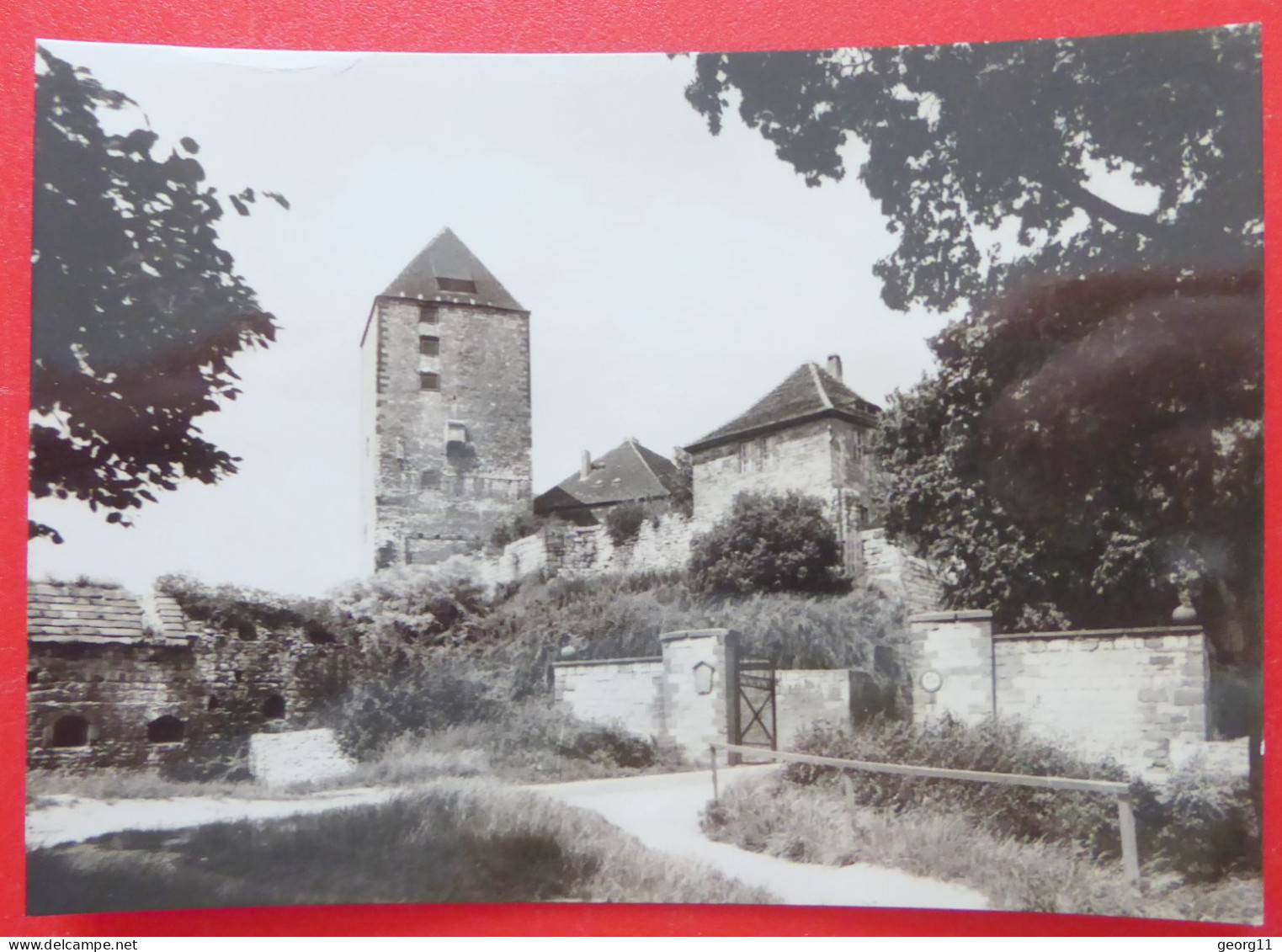 Burg Querfurt - Marterturm - Echt Foto 1975 - DDR - Querfurt