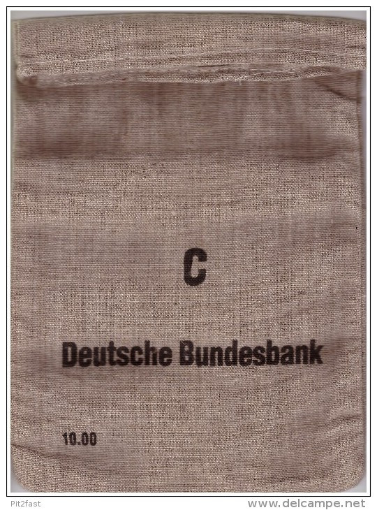 Alter Geldsack - Deutsche Bundesbank - Bank , Sparkasse , Post !!!! - Collezioni