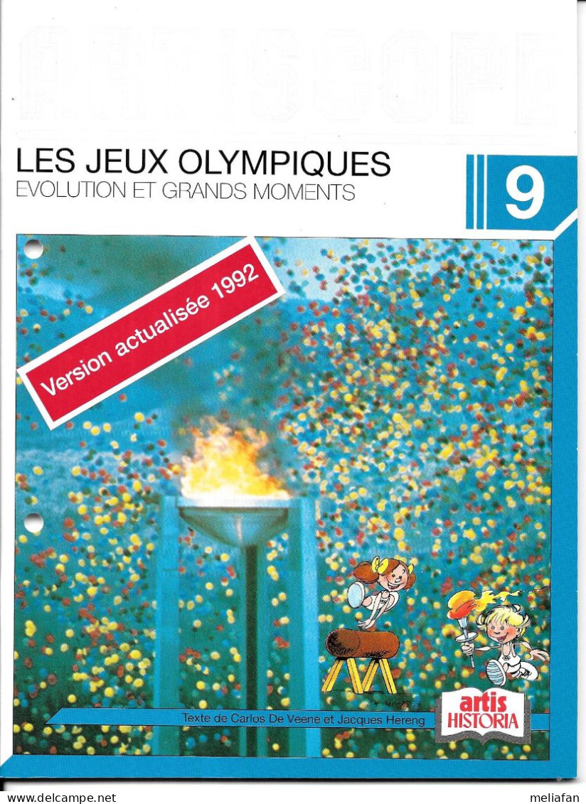 BT53 - LIVRET ARTSICOPE - JEUX OLYMPIQUES - Bücher