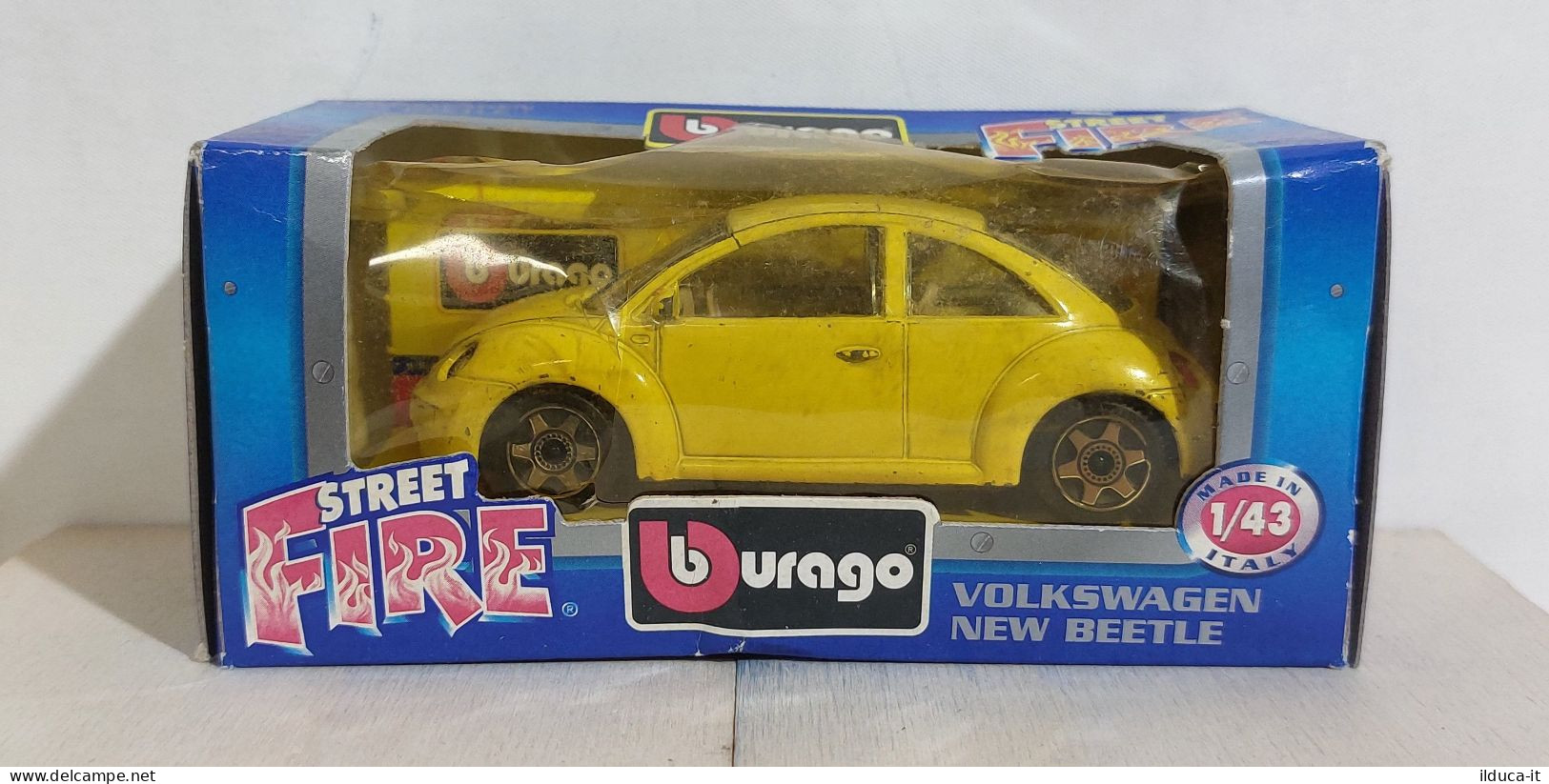 I116295 BURAGO 1/43 Serie Street Fire - Volkswagen New Beetle - Box - Burago