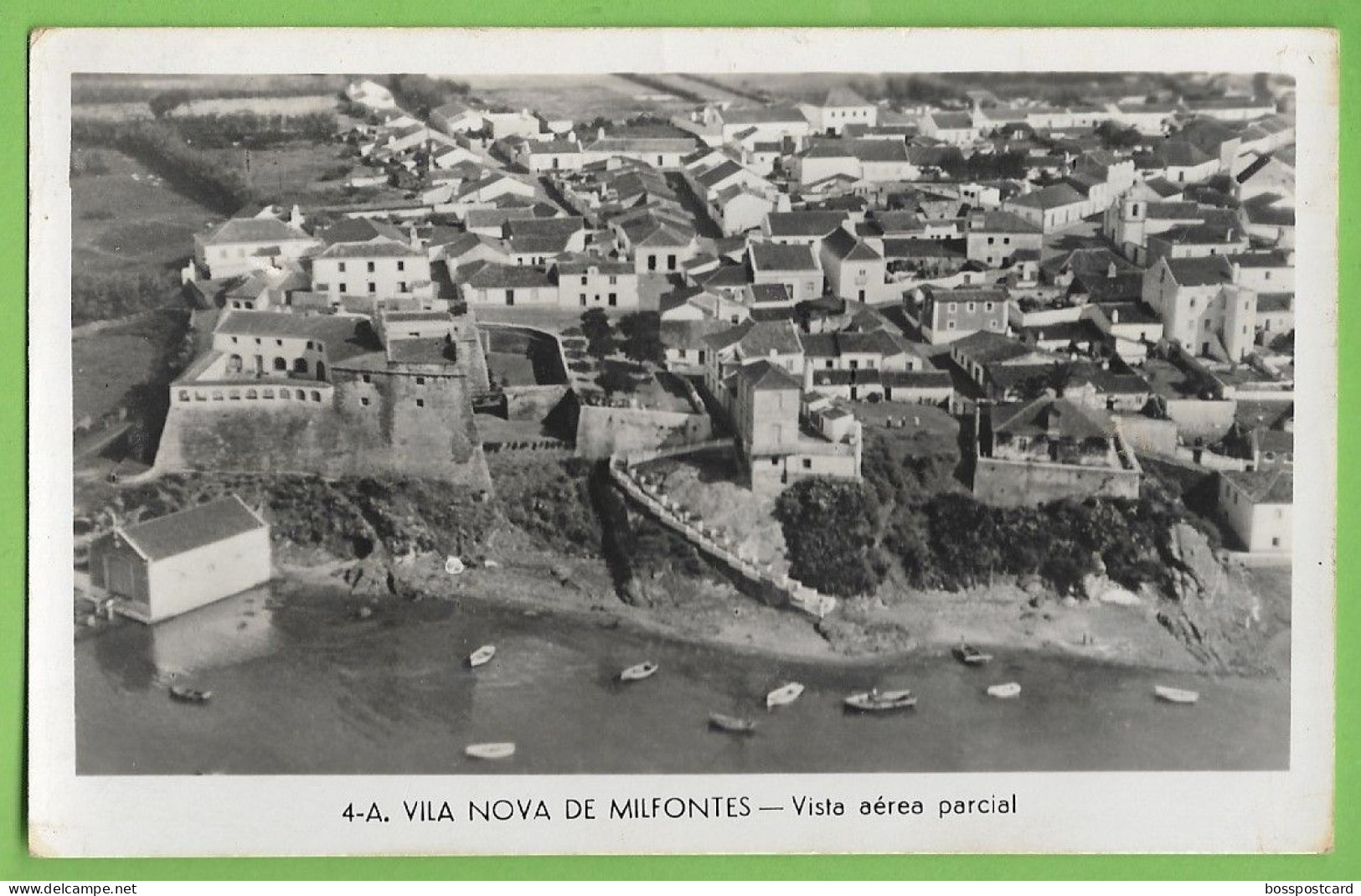 Vila Nova De Milfontes - Vista Aérea Parcial. Beja. Portugal (Fotográfico) - Beja