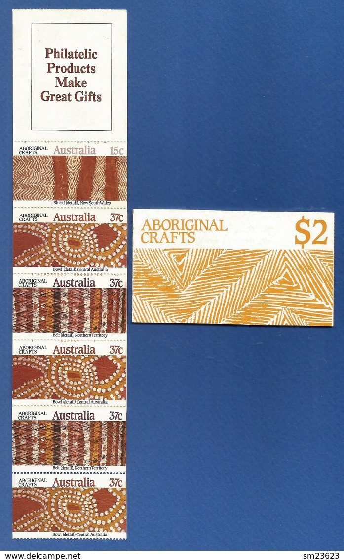 Australien 1987 Mi.Nr. 1063 / 66 , Aboriginal Crafts - Postfrisch / MNH / Mint / (**) - Booklets