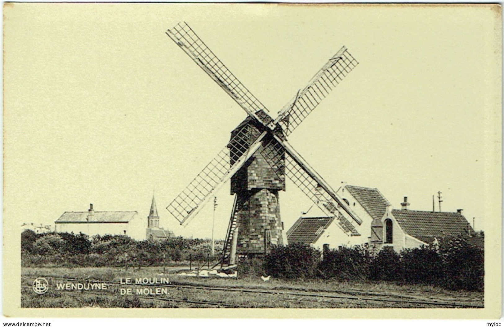 Wenduine/Wenduyne. Molen. Moulin. - Wenduine