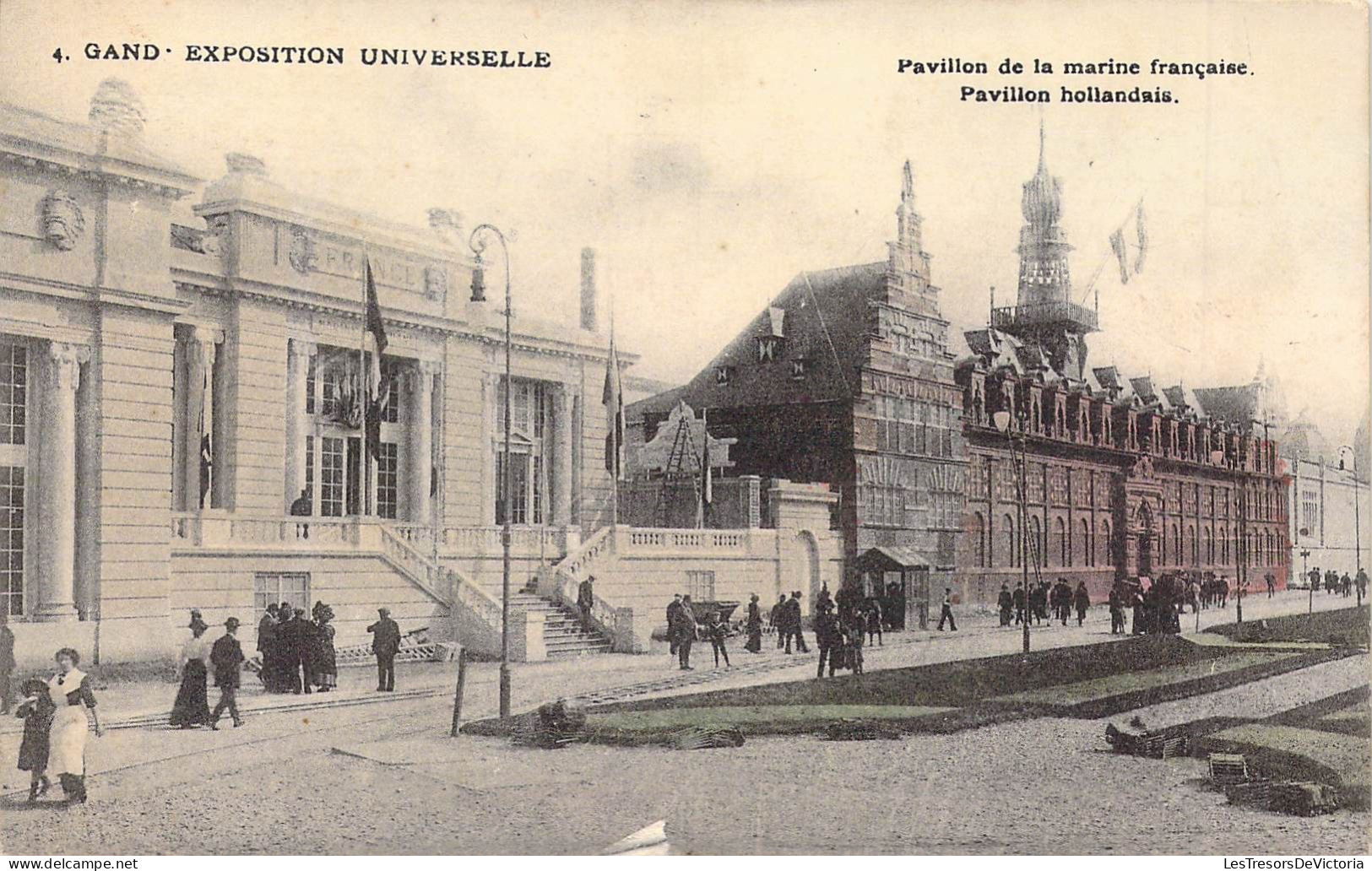 BELGIQUE - GAND - EXPOSITION UNIVERSELLE - Pavillon De La Marine Française - Carte Postale Ancienne - Gent