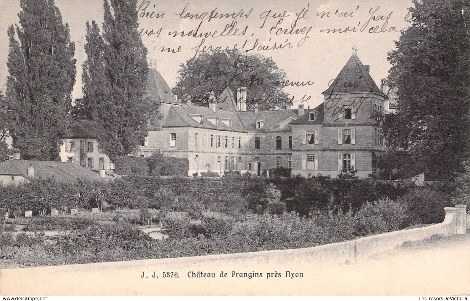 SUISSE - Château De Frangins Près Nyon - Carte Postale Ancienne - Nyon