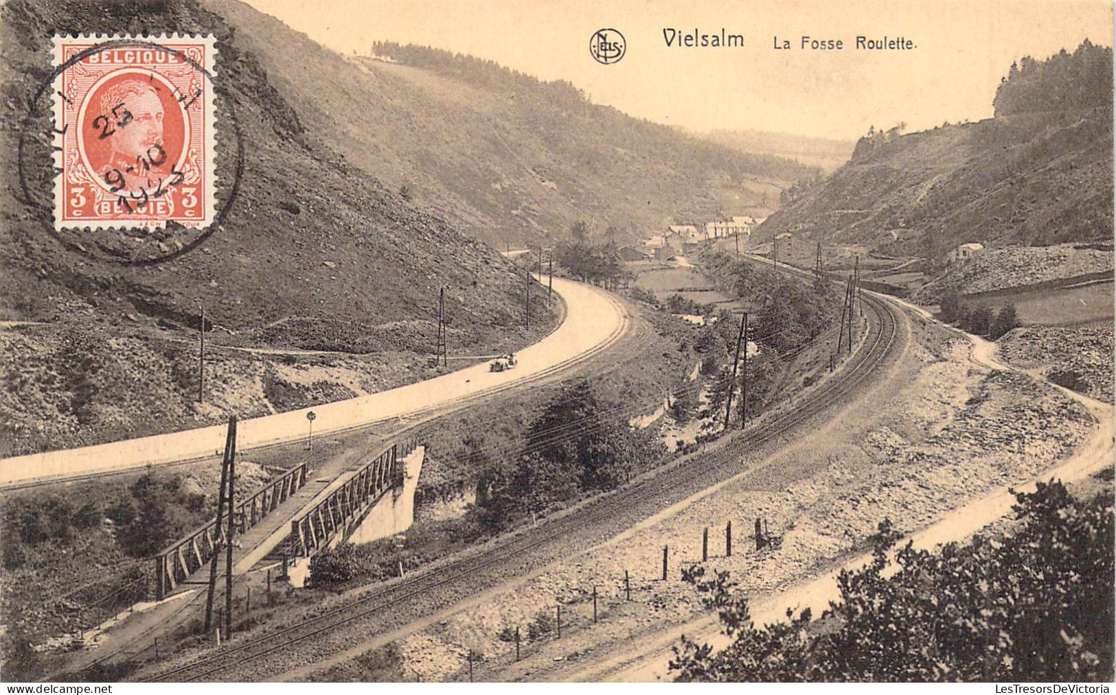 BELGIQUE - VIELSAM - La Fosse Roulette - Carte Postale Ancienne - Vielsalm