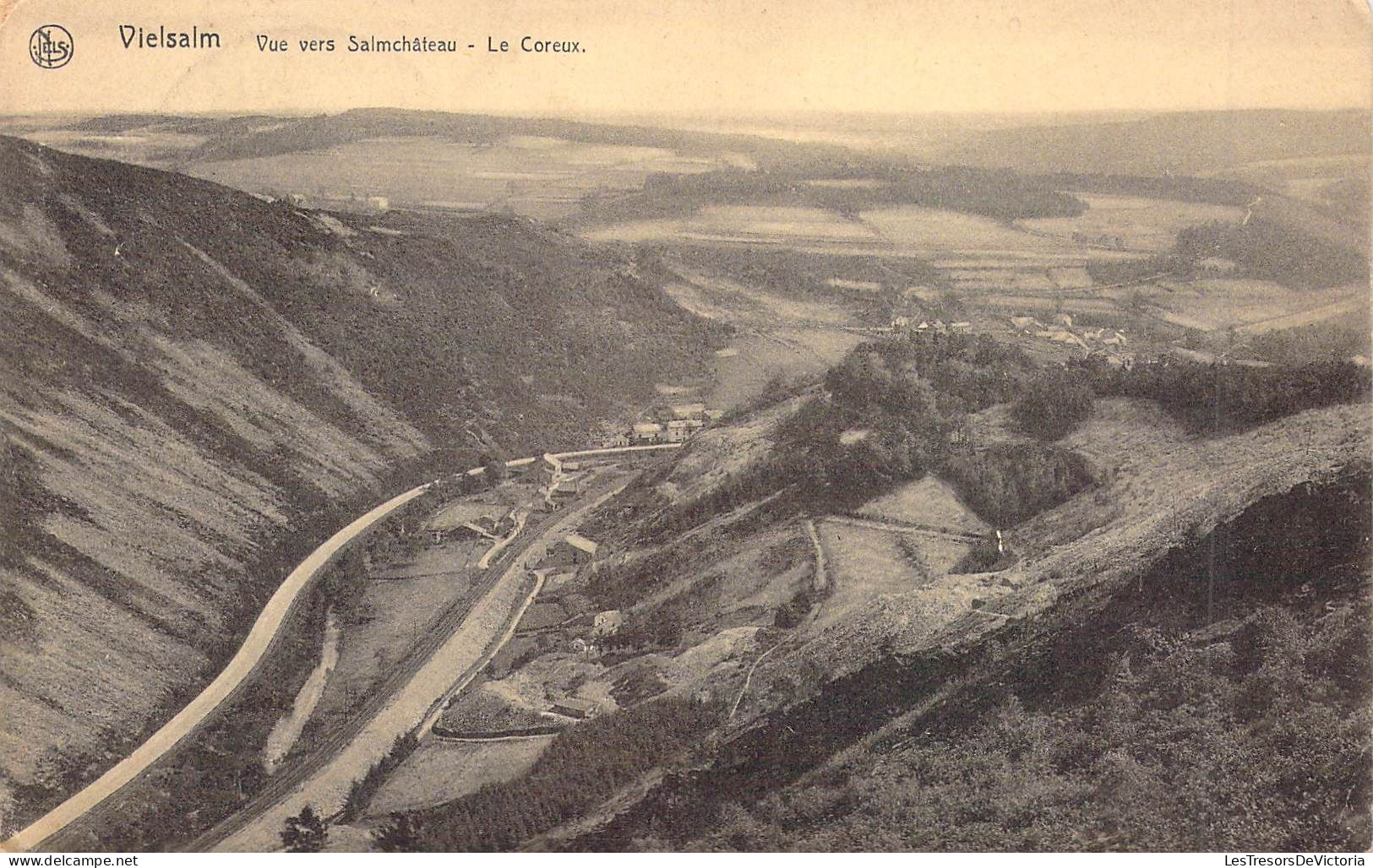 BELGIQUE - VIELSAM - Vue Vers Saimchâteau - Le Coreux - Carte Postale Ancienne - Vielsalm