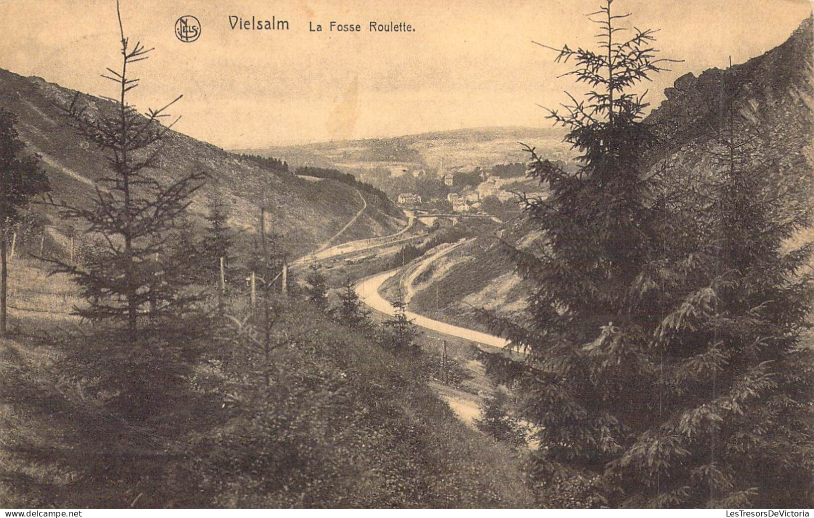 BELGIQUE - VIELSAM - La Fosse Roulette - Carte Postale Ancienne - Vielsalm