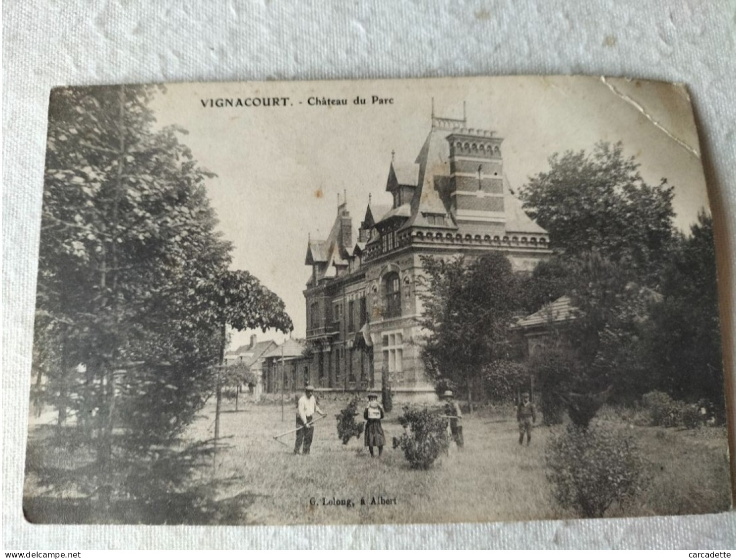 VIGNACOURT       Château Du Parc - Vignacourt