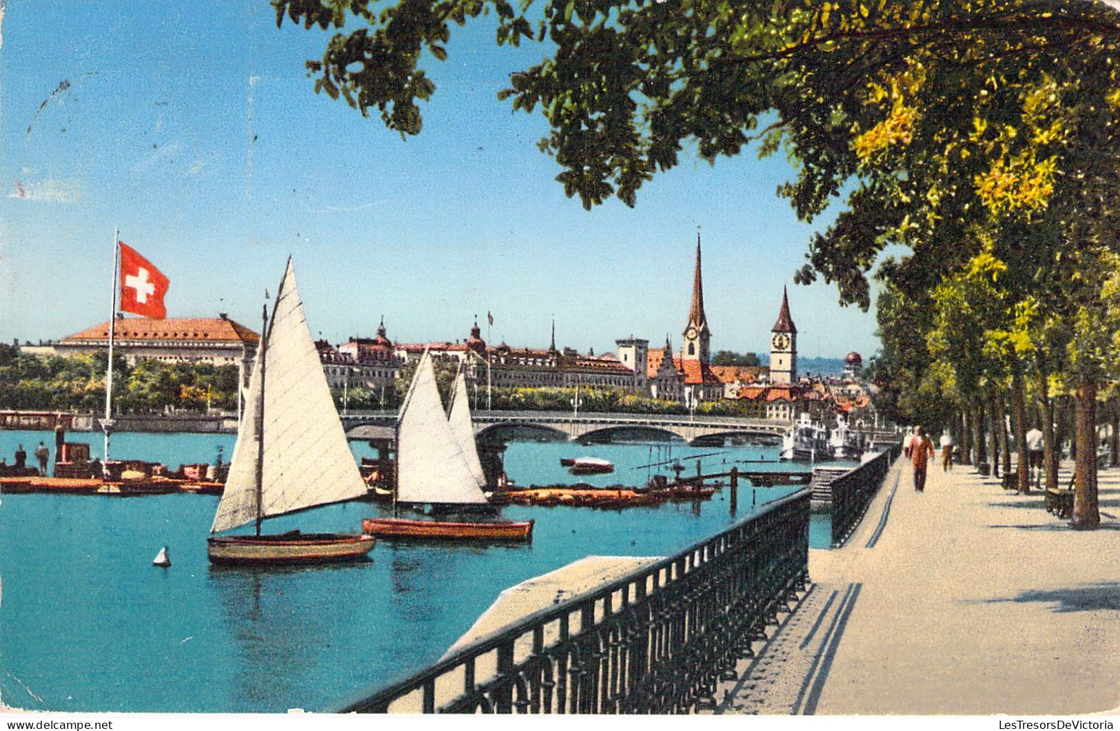 SUISSE - Zürich - Utoquai - Carte Postale Ancienne - Zürich