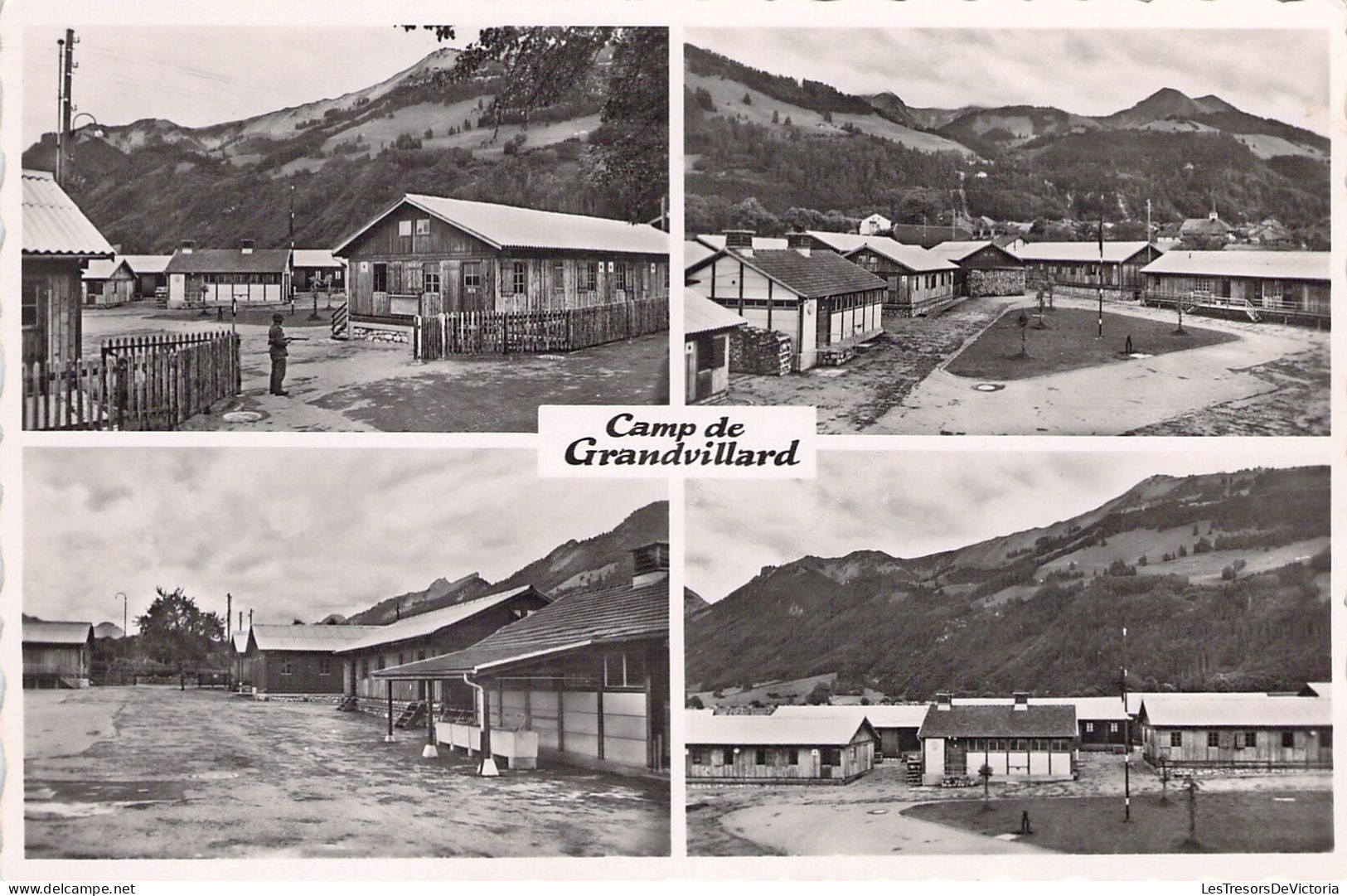 SUISSE - Sertig Dorfli Mit Hochdukan - Carte Postale Ancienne - Dorf