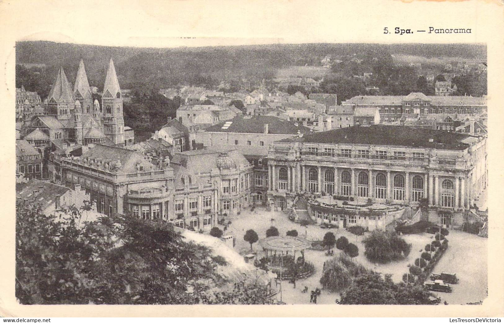 BELGIQUE - SPA - Panorama - Carte Postale Ancienne - Spa