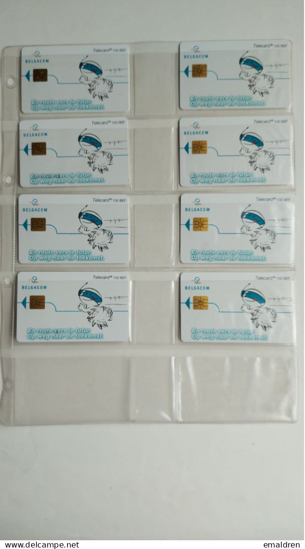 8 Kaarten Met Chip - 8 Cartes Avec Puce - Mit Chip
