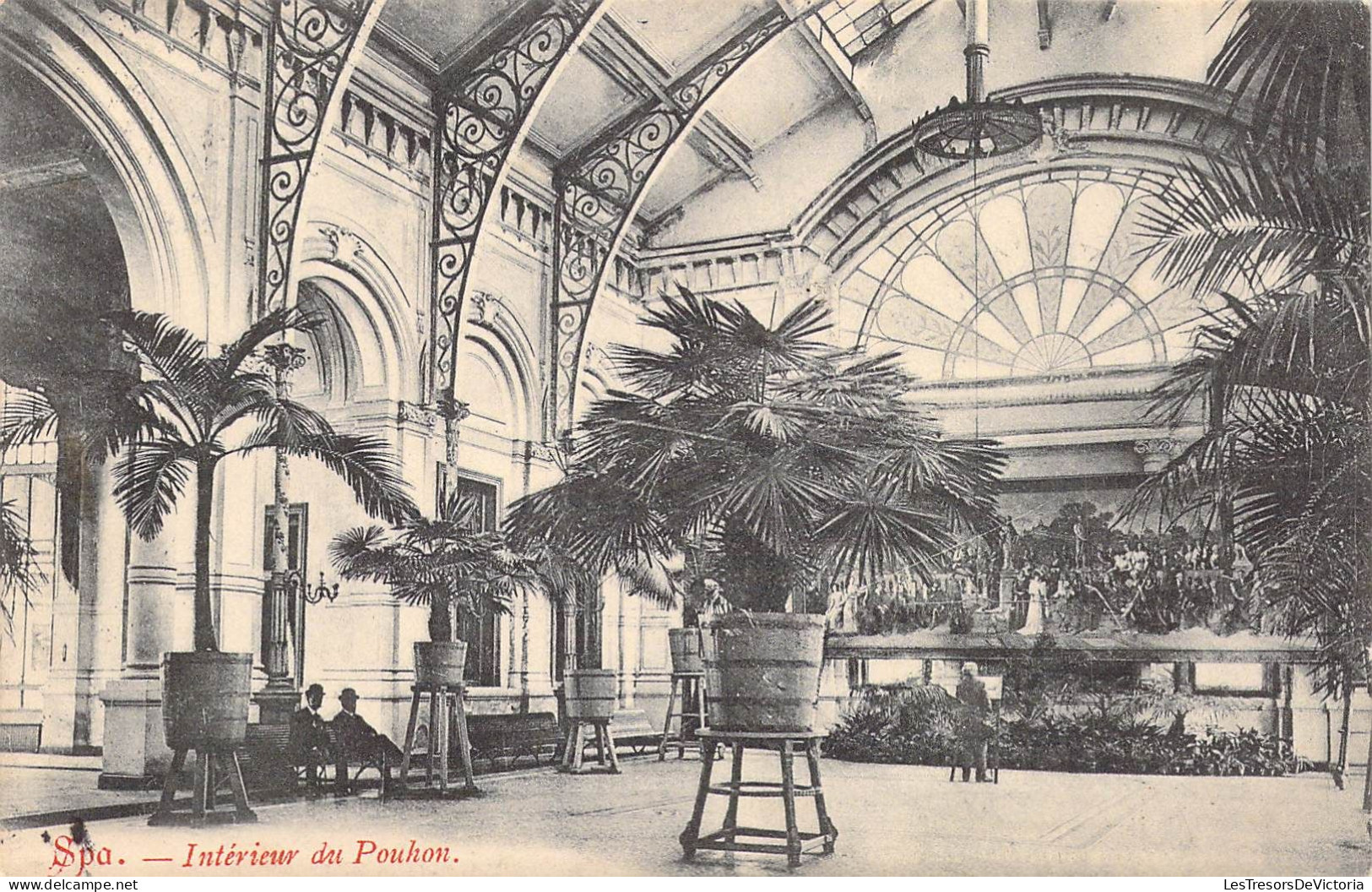 BELGIQUE - SPA - Intérieur Du Pouhon - Carte Postale Ancienne - Spa