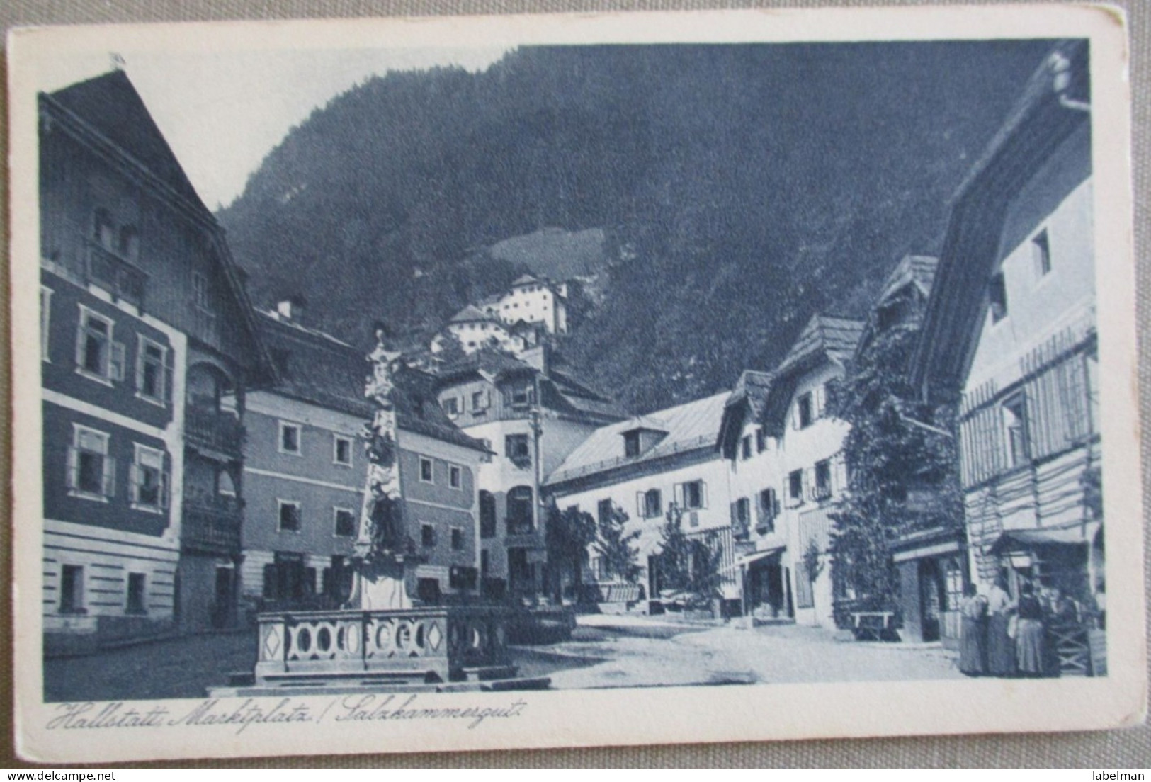 AUSTRIA SALZKAMMERGUT CENTRAL SQUARE PC CP AK PHOTO POSTCARD ANSICHTSKARTE CARTE POSTALE POSTKARTE CARTOLINA CARD - Attnang-Pucheim