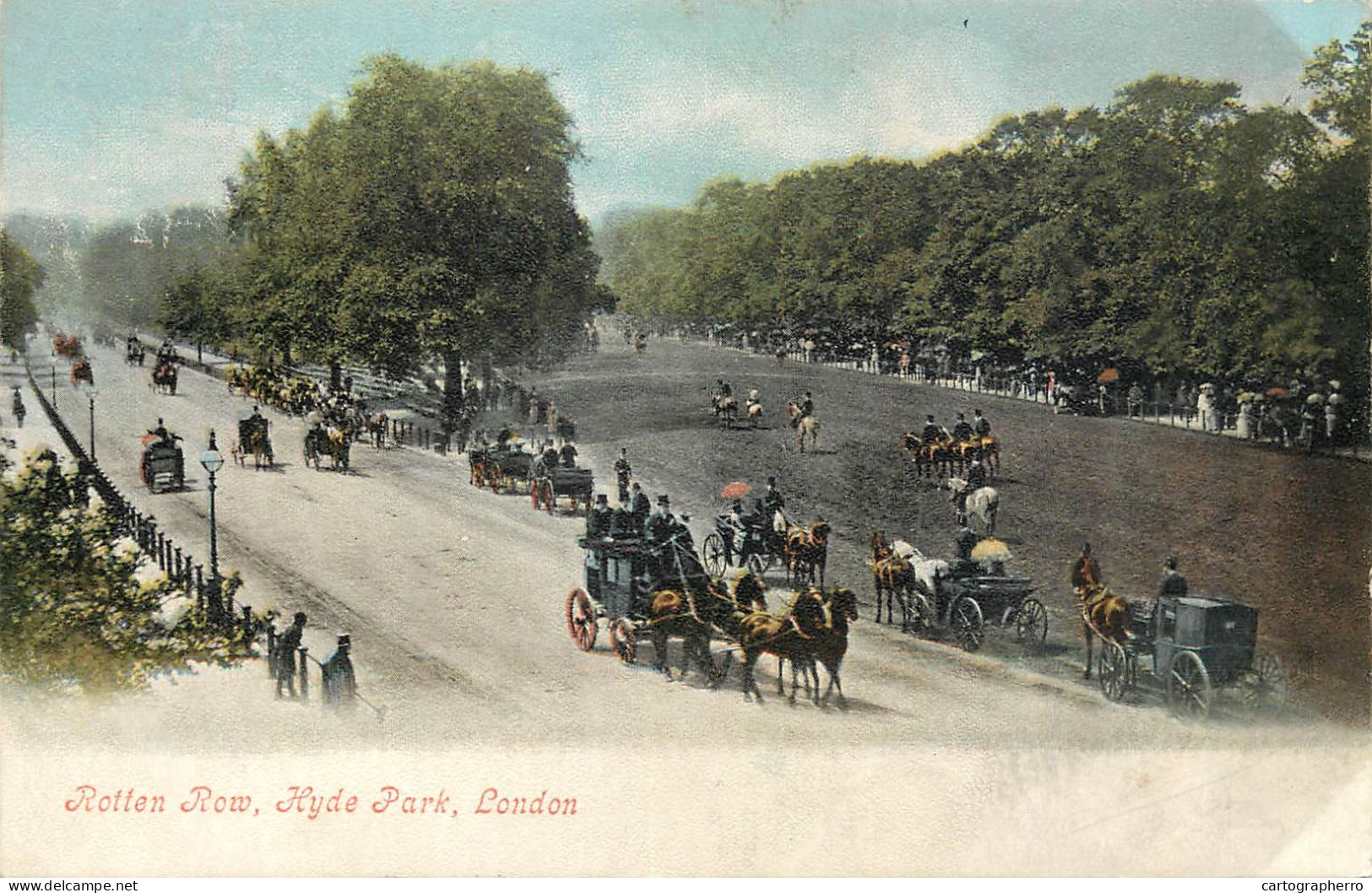 London Transport Hyde Park Rotten Row Carriage - Hyde Park