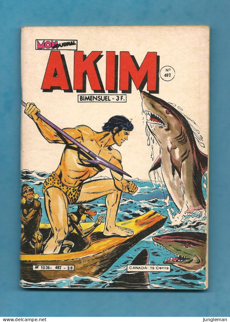 Akim N° 497  - 1ère Série - Editions Aventures Et Voyages - Avril 1980 - Avec Aussi Arsat Et Swea Otanka - Akim