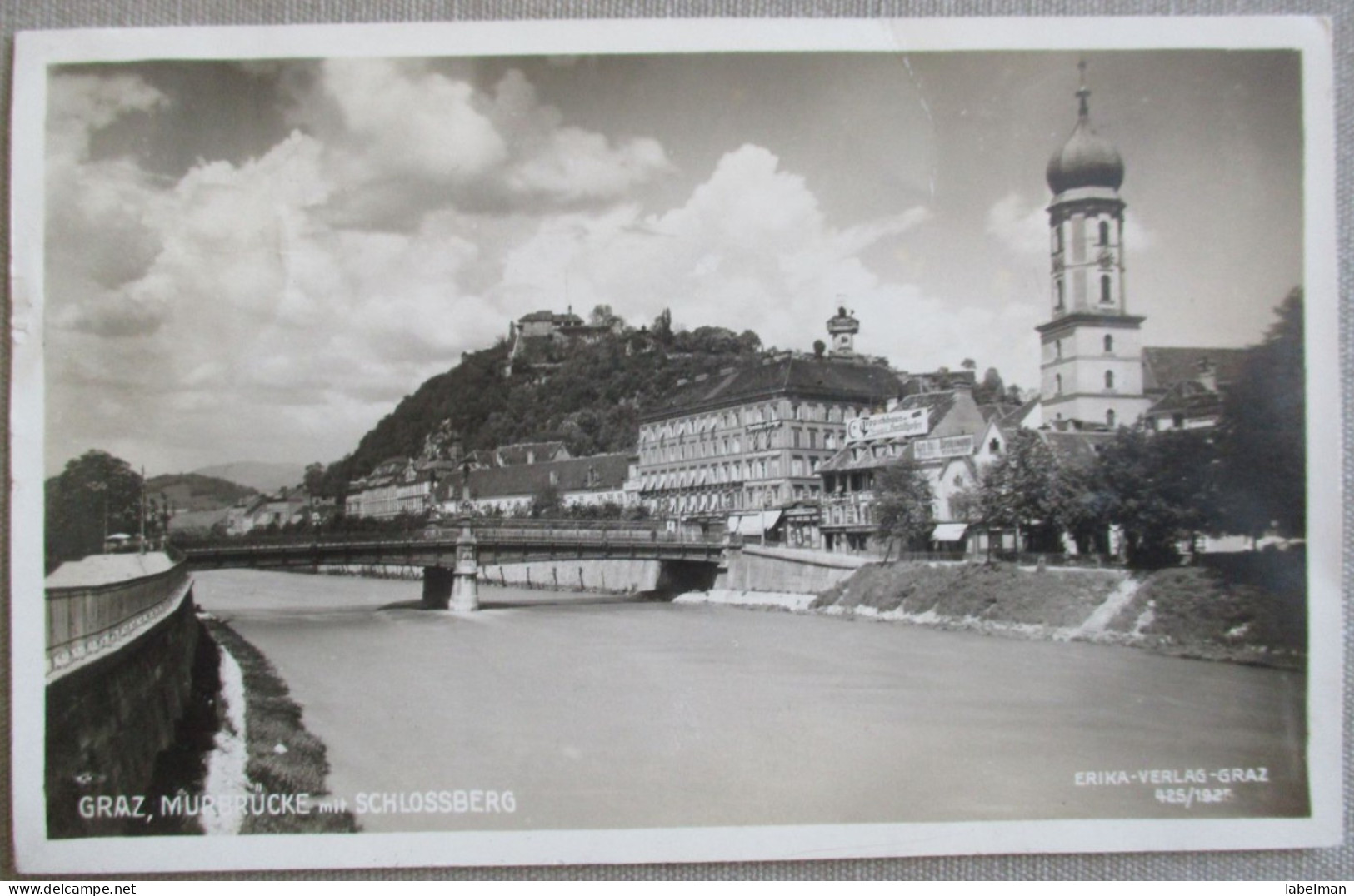 AUSTRIA GRAZ MURBRUCKE MUR BRIDGE DOM CHURCH PC PHOTO AK POSTCARD ANSICHTSKARTE CARTE POSTALE POSTKARTE CARTOLINA CARD - Attnang-Pucheim