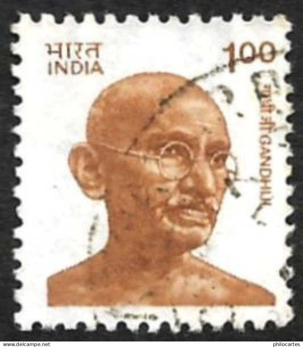 INDE  1991   -  YT 1085 -  Gandhi - Oblitéré - Usati