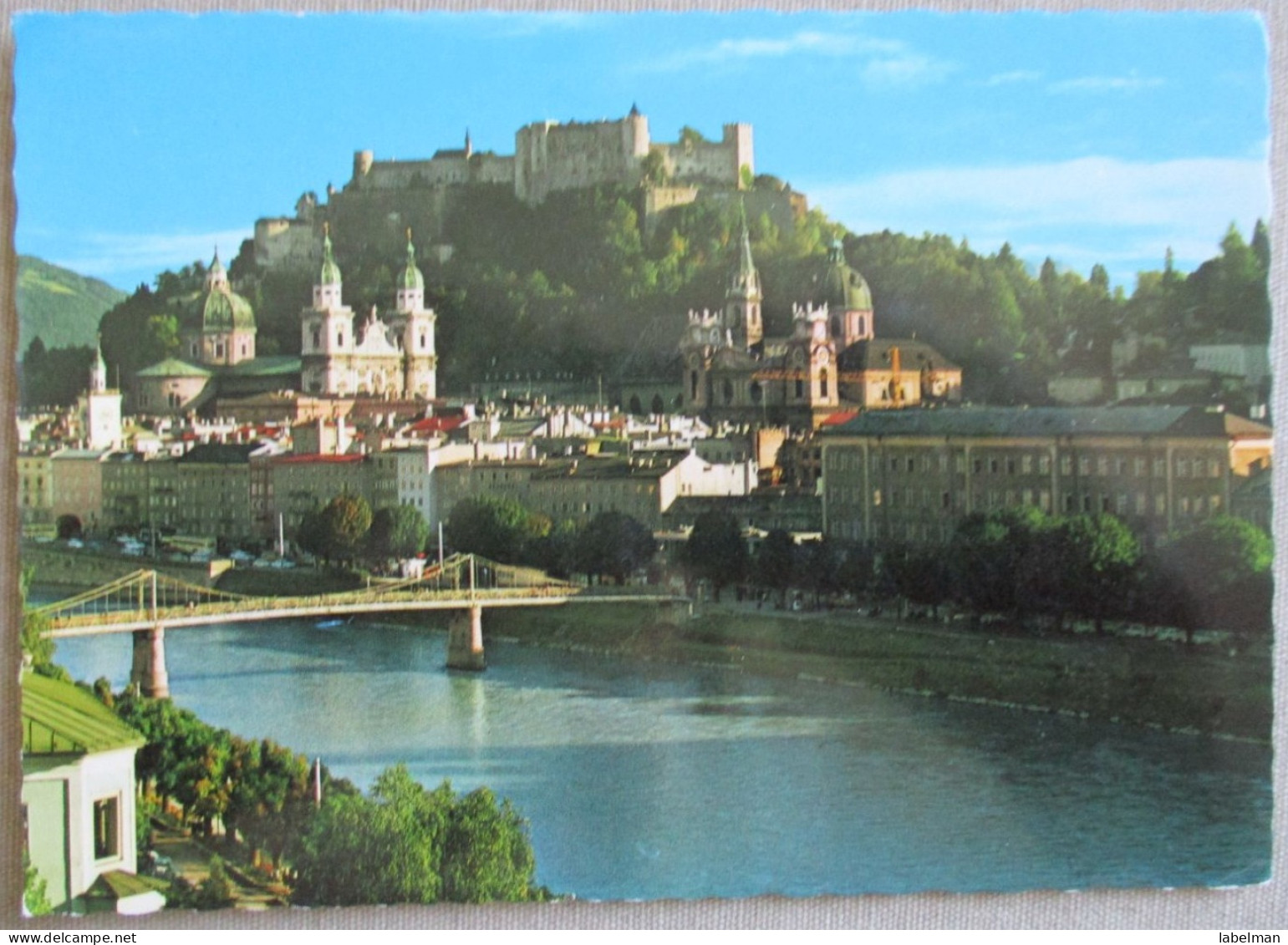 AUSTRIA SALZBURG TIROL SALZACH FESTUN SCHLOSS PC PHOTO AK POSTCARD ANSICHTSKARTE CARTE POSTALE POSTKARTE CARTOLINA CARD - Attnang-Pucheim