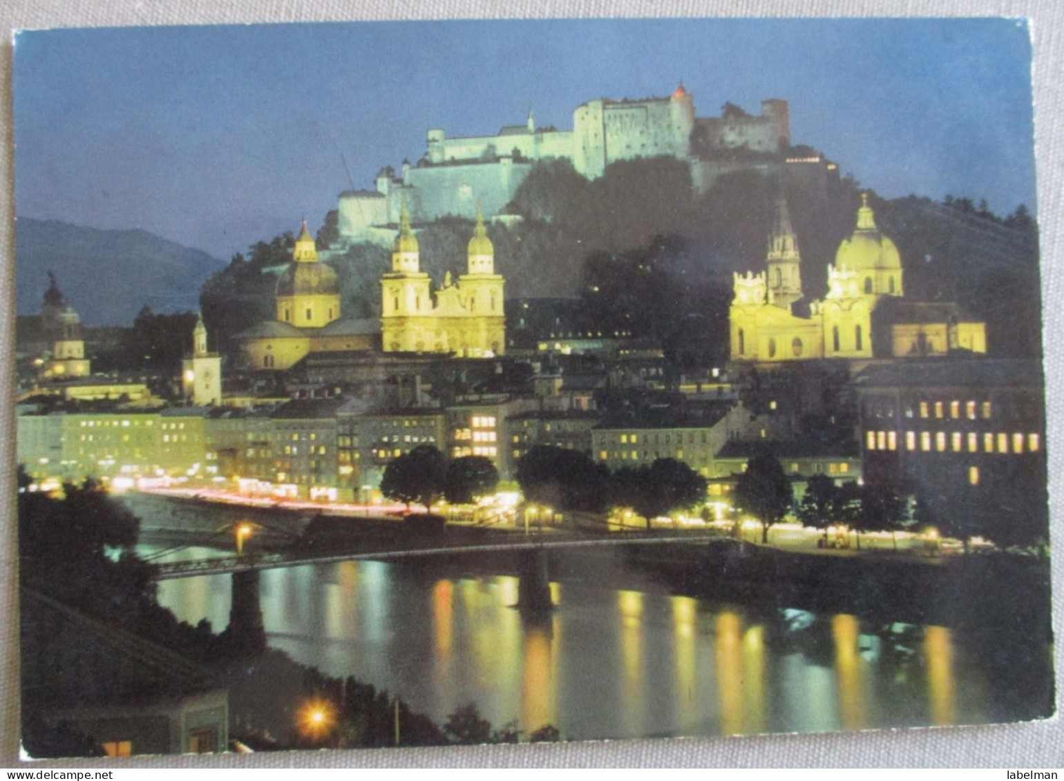 AUSTRIA SALZBURG TIROL SALZACH FESTUN SCHLOSS PC PHOTO AK POSTCARD ANSICHTSKARTE CARTE POSTALE POSTKARTE CARTOLINA CARD - Attnang-Pucheim