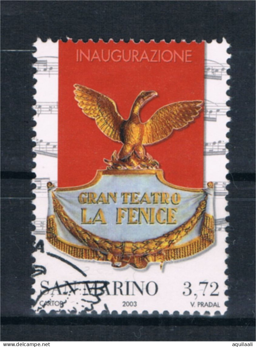 SAN MARINO 2003 - Teatro "La Fenice" . Alto Valore. - Used Stamps