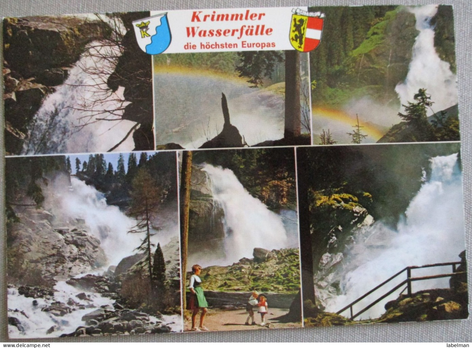 AUSTRIA SALZBURG TIROL KRIMMLER FALLS CP AK PC PHOTO POSTCARD ANSICHTSKARTE CARTE POSTALE POSTKARTE CARTOLINA CARD - Attnang-Pucheim