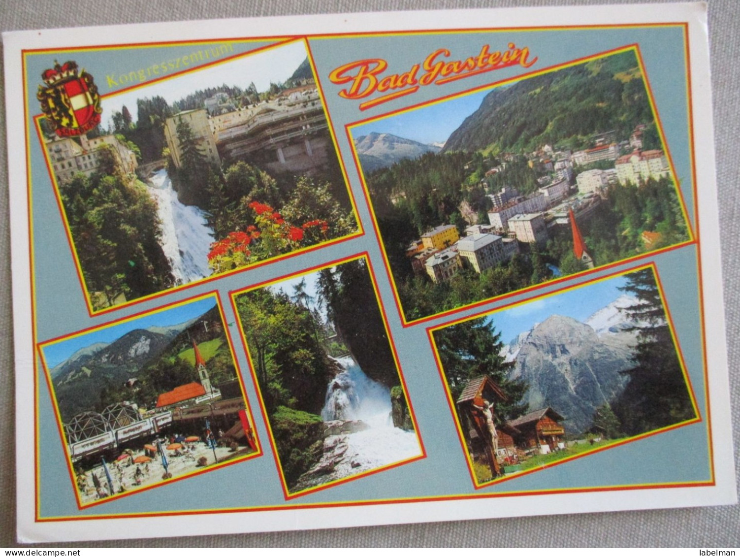 AUSTRIA SALZBURG TIROL BAD GASTEIN CP AK PC PHOTO POSTCARD ANSICHTSKARTE CARTE POSTALE POSTKARTE CARTOLINA CARD - Attnang-Pucheim