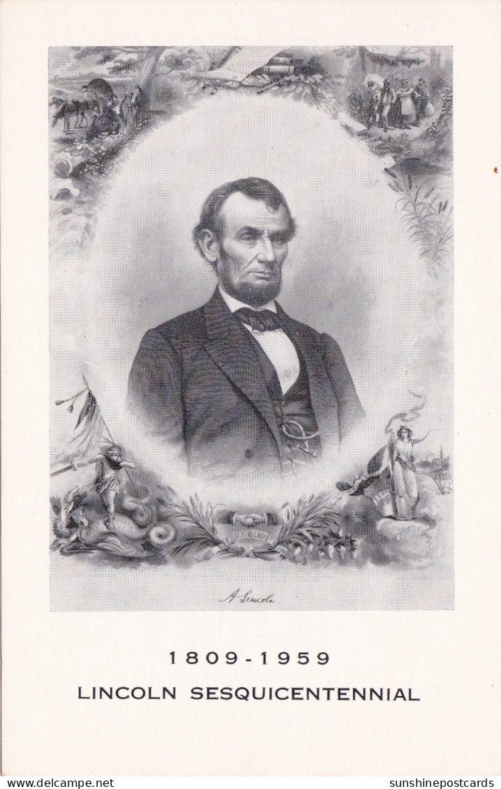 President Abraham Lincoln Sesquicentennial 1809-1959 - Présidents