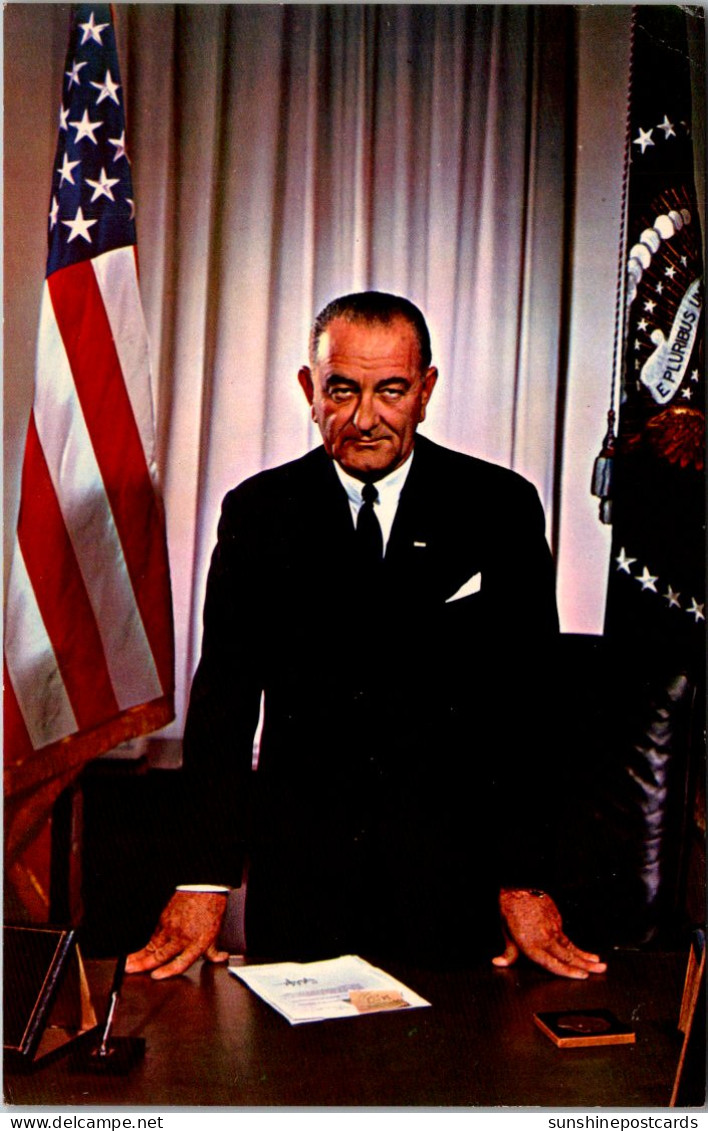 President Lyndon B Johnson 38th President Of The United States - Presidentes