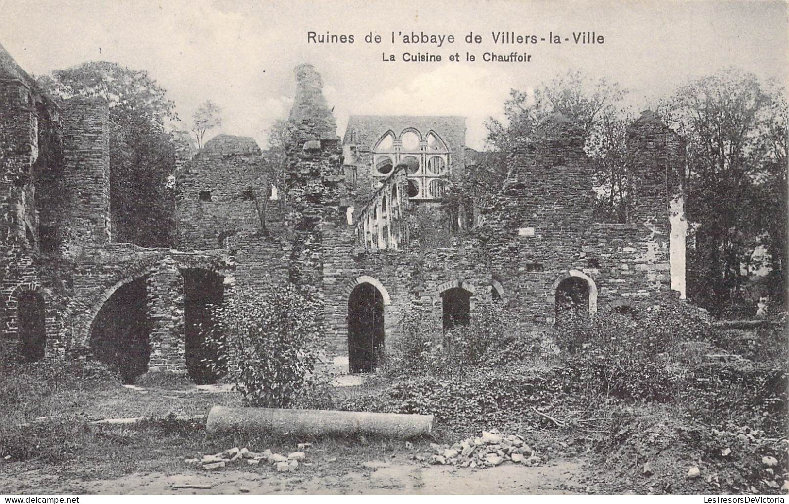 BELGIQUE - VILLERS LA VILLE - Ruines De L'Abbaye - La Cuisine Et Le Chauffoir - Carte Postale Ancienne - Villers-la-Ville