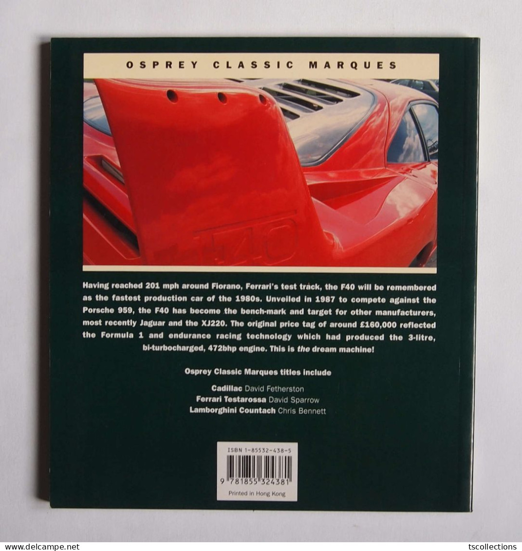 Ferrari F40 - Books On Collecting