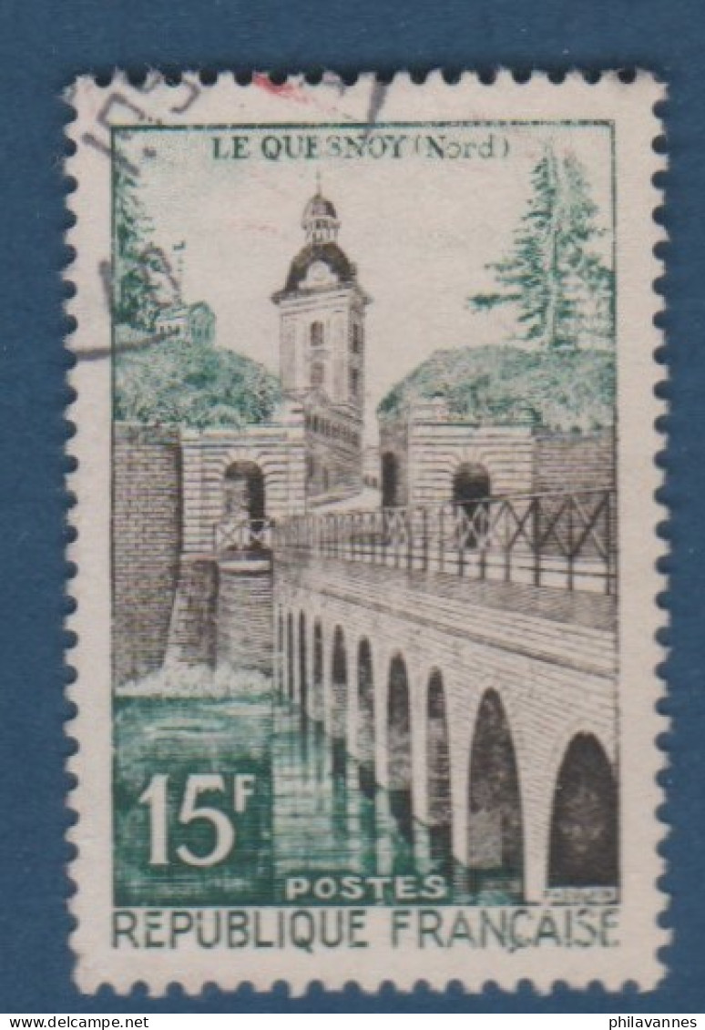 Le Quesnoy, N° 1106, Petite Variété, Aspect Dépouillé ( V2307B/12.1) - Used Stamps