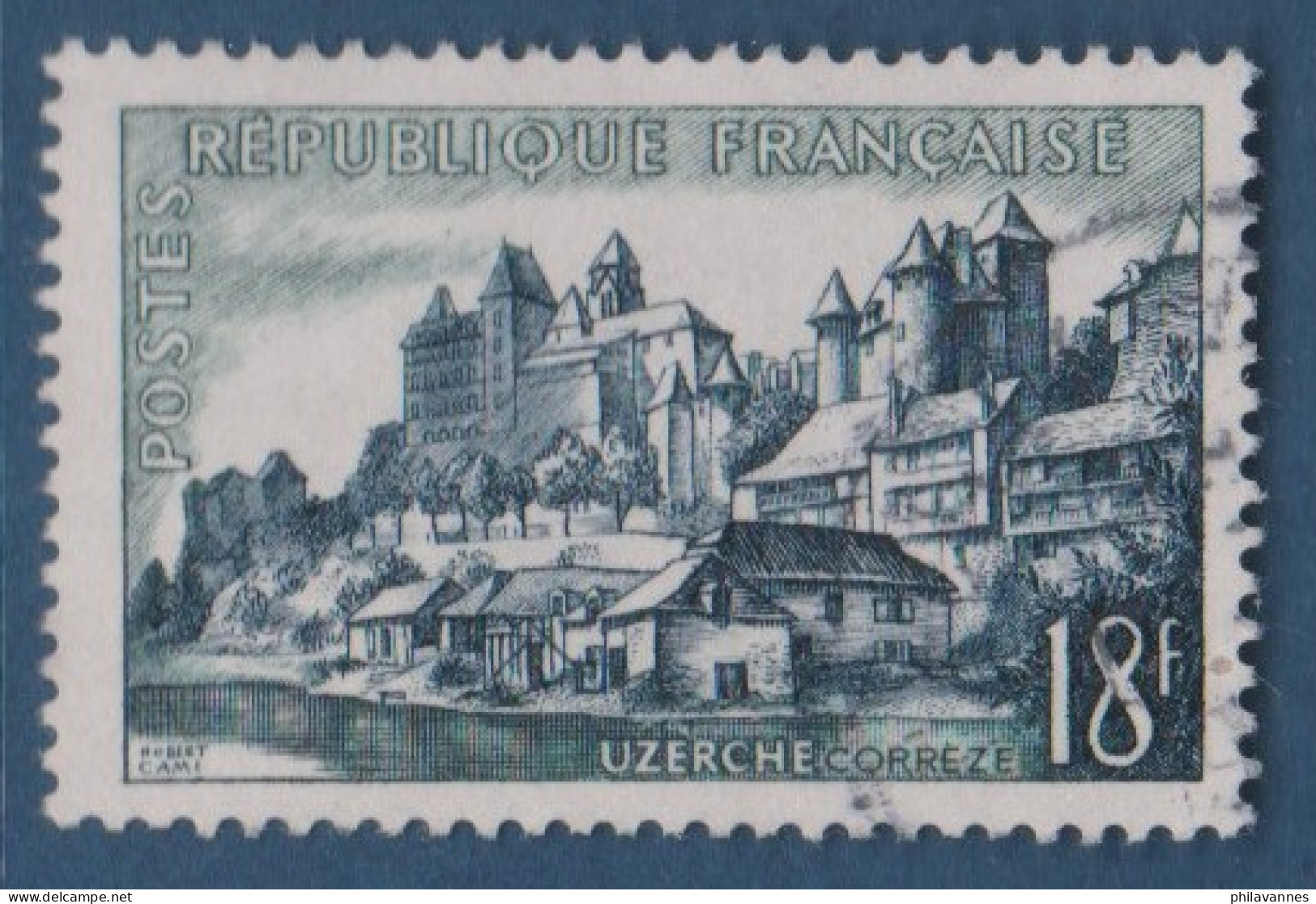 Uzerche N° 1040  Petite Variété, Aspect Pâle( V2307B/14.9) - Used Stamps