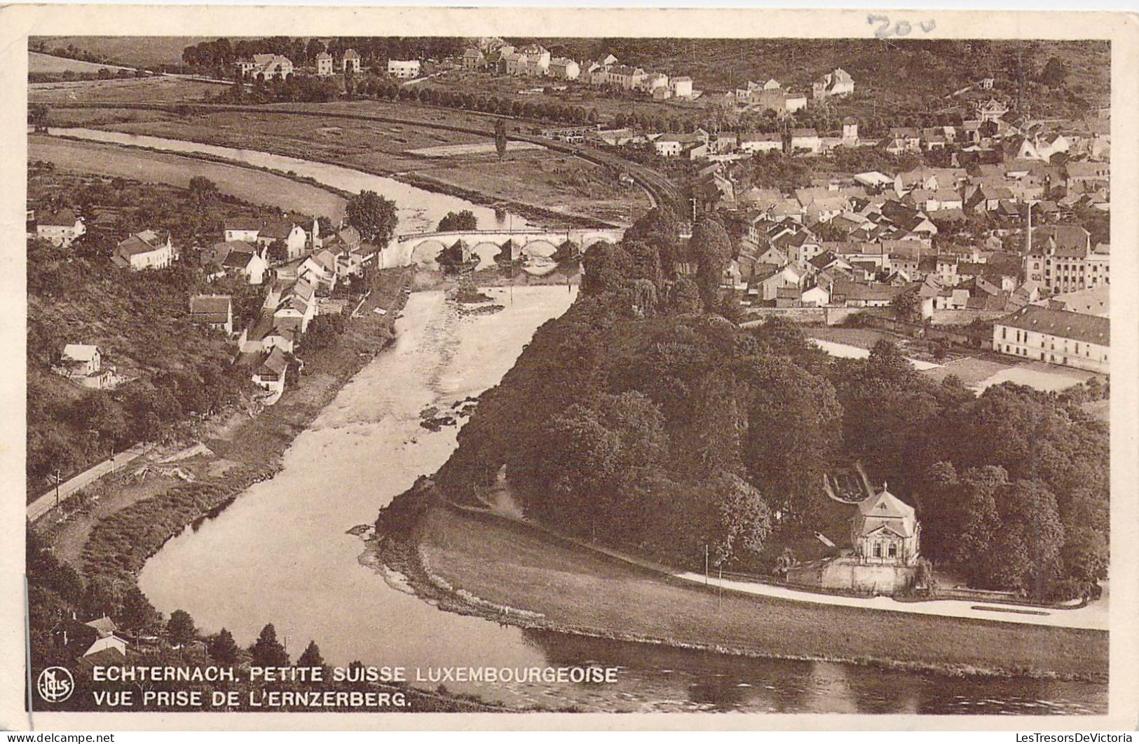 LUXEMBOURG - ECHTERNACH - Petite Suisse Luxembourgeoise - Vue Prise De L'Ernzerberg - Carte Postale Ancienne - Echternach