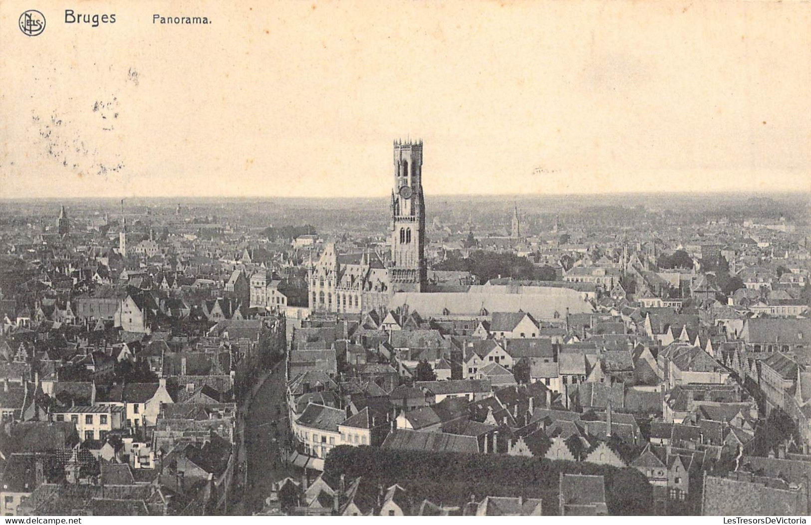 BELGIQUE - BRUGES - Panorama - Edit Nels - Carte Postale Ancienne - Brugge