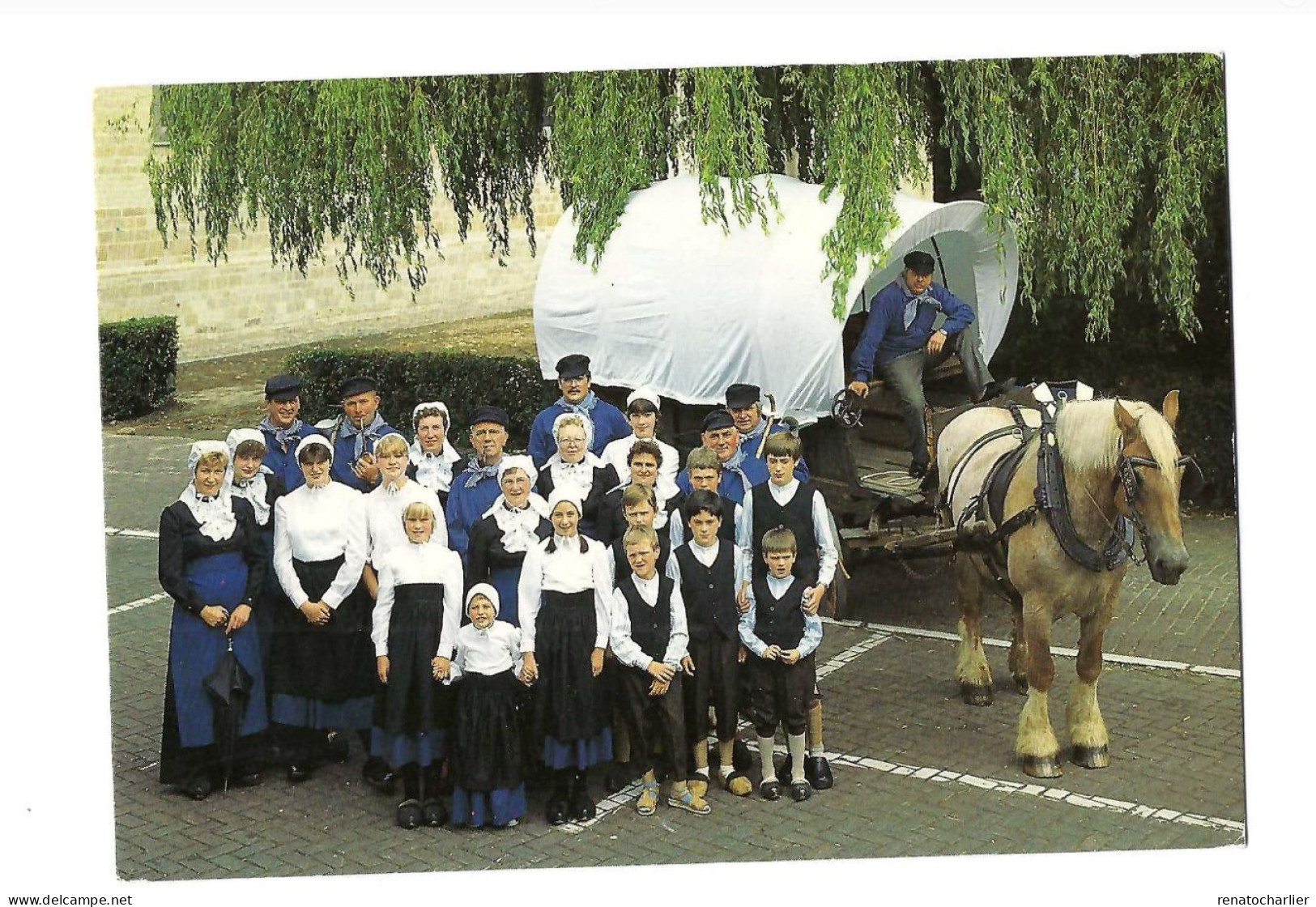 Sint-Paulispaardenprocessie.Boeren Op Bedevaart. - Opwijk