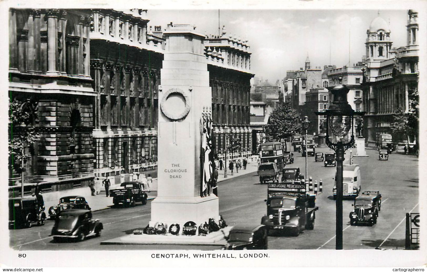 London Surface Traffic Automobiles Cenotaph Whitehall - Whitehall