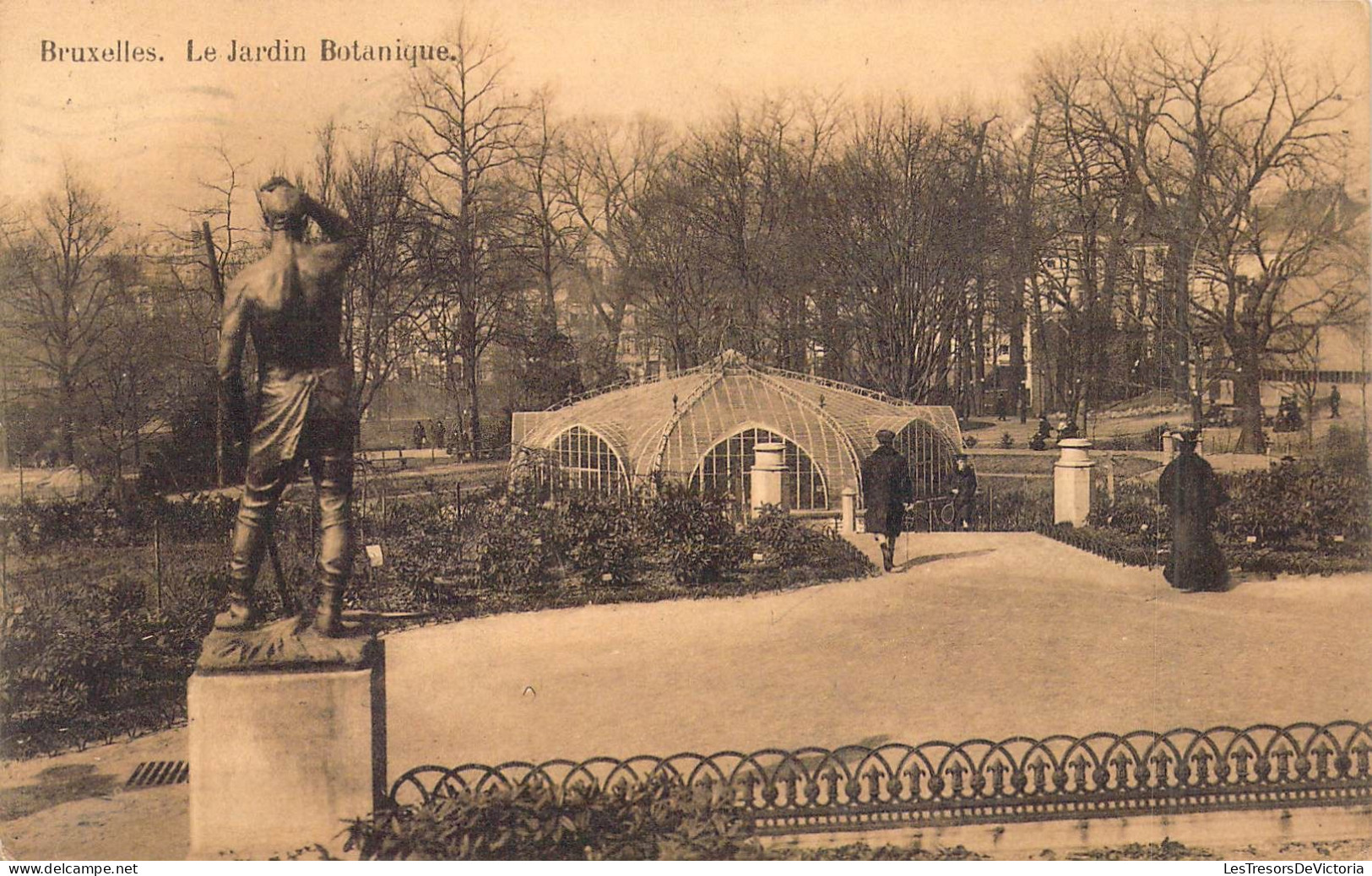 BELGIQUE - BRUXELLES - Le Jardin Botanique - Carte Postale Ancienne - Forests, Parks