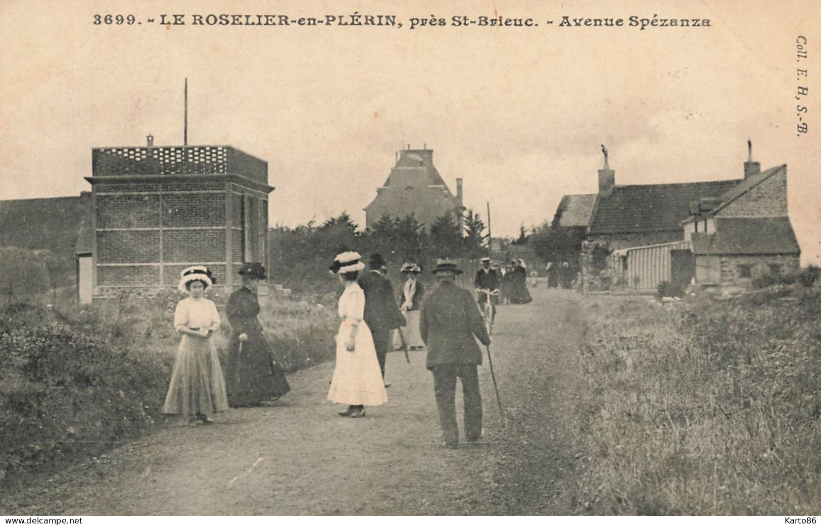 Le Roselier En Plérin , Près St Brieuc * Avenue Spézanza * Villageois - Plérin / Saint-Laurent-de-la-Mer