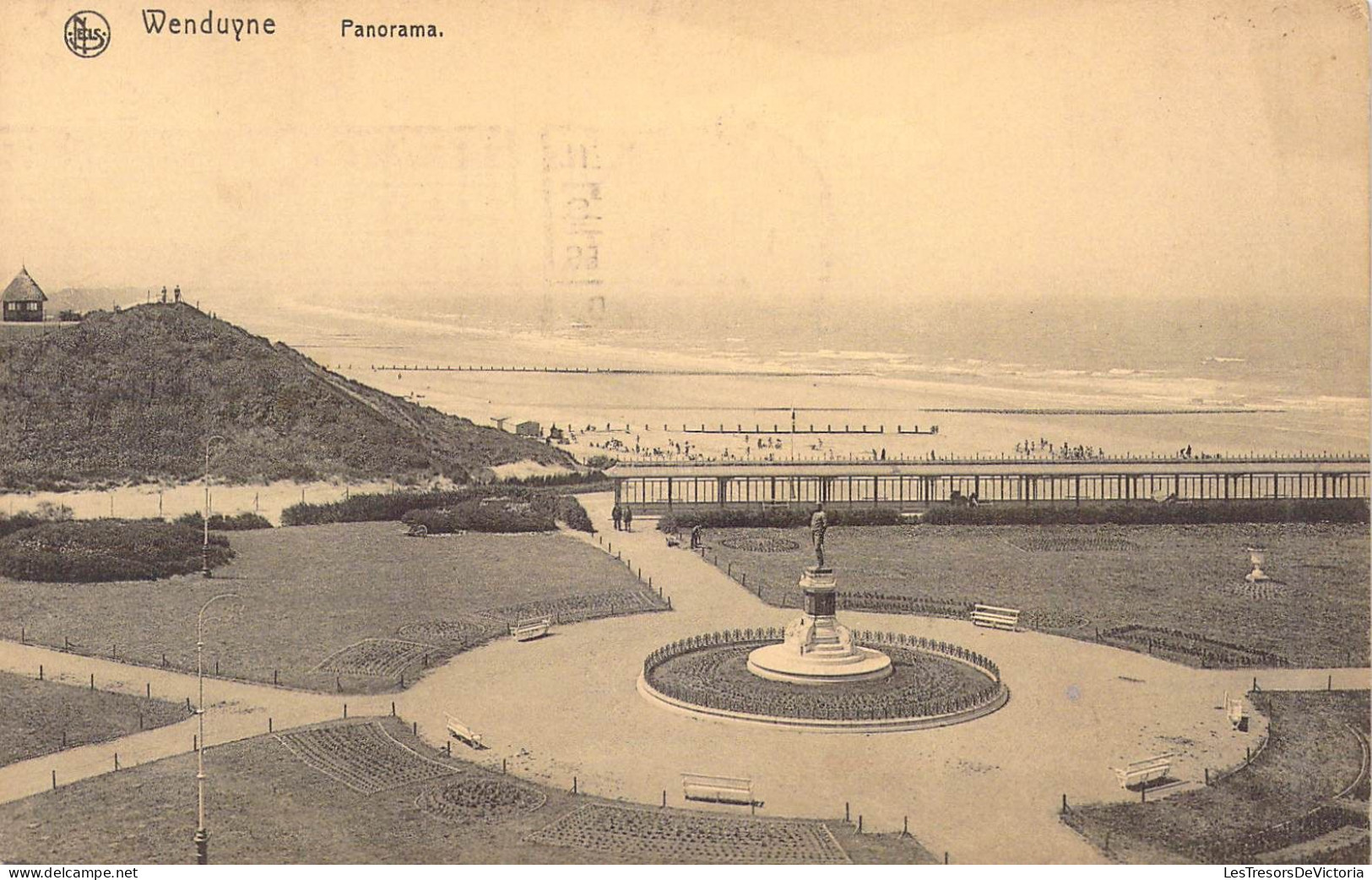 BELGIQUE - WENDUYNE - Panorama - Carte Postale Ancienne - Wenduine