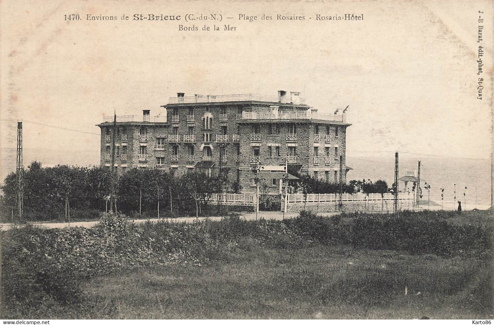 Les Rosaires , Plérin * Le ROSARIA Hôtel , Bords De La Mer Et La Plage * Environs De St Brieuc - Plérin / Saint-Laurent-de-la-Mer