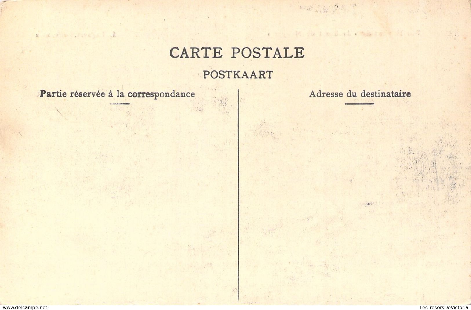 MILITARIA - Sur Le Plat Du DE SMET DE NAEYER - Carte Postale Ancienne - Materiale