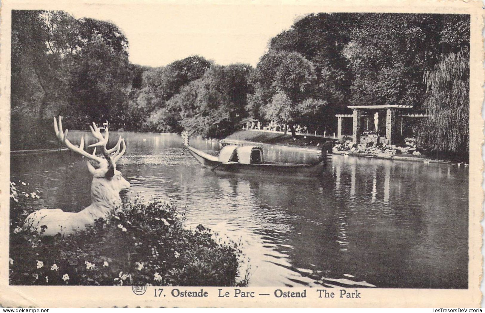 BELGIQUE - OSTENDE - Le Parc - Carte Postale Ancienne - Oostende